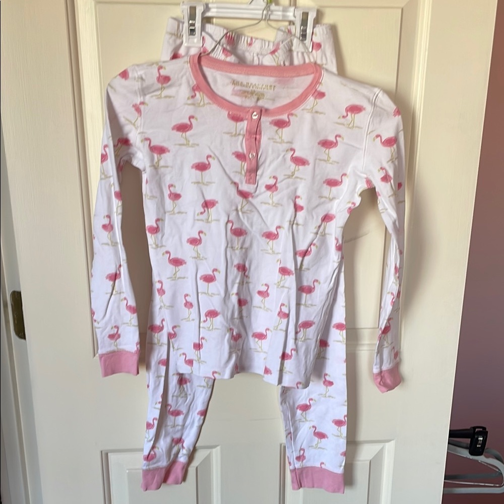 Flamingo Print Kids Pajamas TBBC